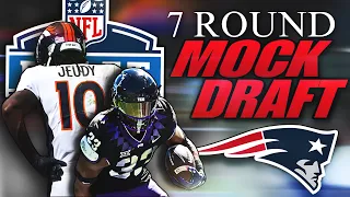 Patriots 7 Round 2023 NFL Mock Draft WITH TRADES | 2023 NFL Draft