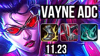 VAYNE & Blitzcrank vs EZREAL & Yuumi (ADC) | Rank 2 Vayne, 9/3/14, Godlike | NA Challenger | 11.23