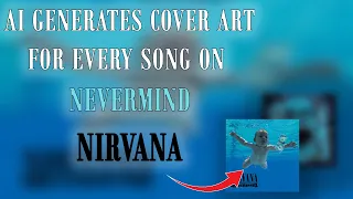 Ai Generates Cover Art For Songs (NEVERMIND - NIRVANA)