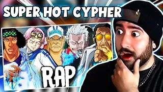 REACTION - ONE PIECE MARINE RAP CYPHER | RUSTAGE ft. Shofu, DizzyEight, Shwabadi & More