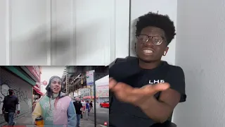 HE ON THE STREETS!!! 6IX9INE-PUNANI (REACTION!!!)