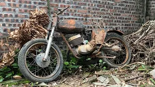 Full Restoration of Old Heavy Damaged 125cc Minsk Motorcycle // Full Restore of Minsk 125cc Old Rust