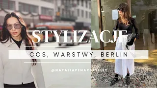 Stylizacje Przejściowe z Rozwibrowanego Modą i Sztuką Berlina. Warstwy, trendy, biel i czerń!