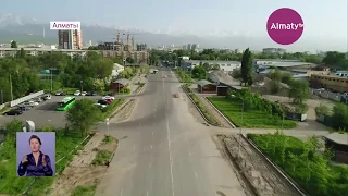 Нурсултан Назарбаев осмотрел реконструированные улицы Алматы (04.09.18)
