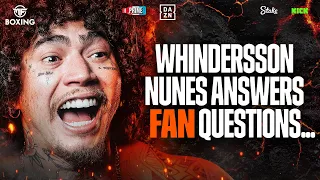 Whindersson Nunes answers questions from his fans… | Ask me anything