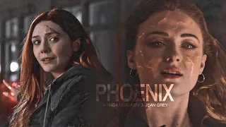 Wanda Maximoff & Jean Grey || Phoenix.