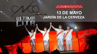 CNCO - Ultima Cita Tour Live in Arequipa - Peru 🇵🇪 - 13-05-2023