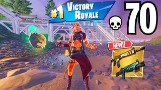 70 Elimination Solo vs Squads WINS Full Gameplay (NEW FORTNITE CHAPTER 5 SEASON 2)!