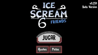 ICE SCREAM 6 OFFICIAL BETA MAIN MENU!!🤩😱| ICE SCREAM 6 MAIN MENU V 0.259 | ICE SCREAM 6 | KEPLERIANS