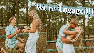 HE PROPOSED!!! *engaged at 18 & 19* // teen mom vlog