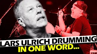 JAMES HETFIELD INVENTING A WORD TO DESCRIBE LARS ULRICH'S DRUMMING (RARE) #METALLICA