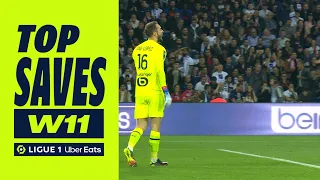 Best goalkeeper saves : Week 11 - Ligue 1 Uber Eats / 2022-2023