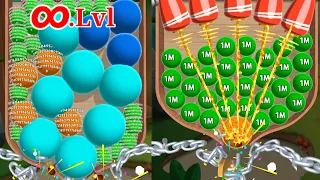💓 Laser Bubbles 3D (2048 ball) vs help me tricky story gameplay level #11