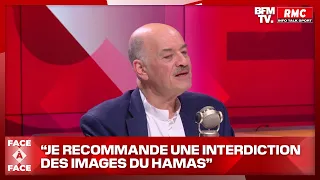 Alain Bauer avertit parents et ados sur la violences des images diffusées par le Hamas