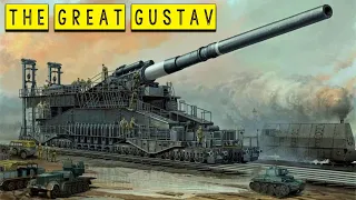 The Great Gustav - The Biggest Cannon of World War II - Historical Curiosities #Shorts