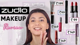 Zudio Makeup 😱 All 17 Products at Just Rs 2000/- | HONEST Makeup Review & Tutorial | Sush Dazzles