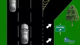 Exit Lane Markings