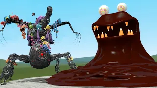 PROTOTYPE 1006 VS CHOCOLATE MONSTER POPPY PLAYTIME CHAPTER 3 in GARRYS MOD