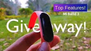 Mi Band 3 - Top & Best Features + Giveaway! 😍