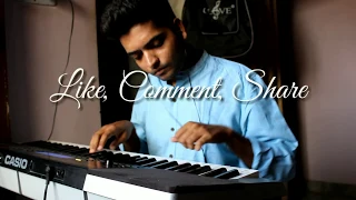 Kabhi Jo Baadal Barse - Piano Cover