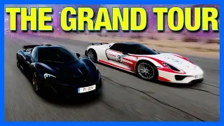 The Grand Tour Game Gameplay : McLaren P1 vs LaFerrari vs Porsche 918!!