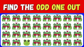FIND THE ODD ONE OUT #4 | Emoji Quiz | Observation Skill Test | Quiz Jaq