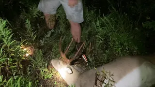 Georgia deer hunt. Opening day 2019. 157” gross score.