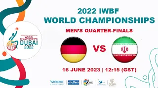 GER vs IRI | Men's Quarter-final 1 | 2022 IWBF Wheelchair Basketball World Championships