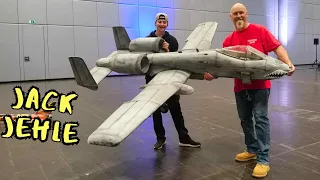 INCREDIBLE ! Super light weight A-10 Warthog flies at Modell-Hobby-Spiel 2023 | Flown by Jack Jehle