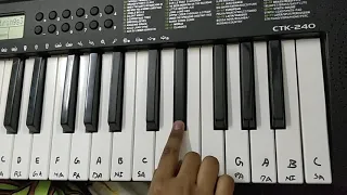 How to play Jurassic Park theme on key board