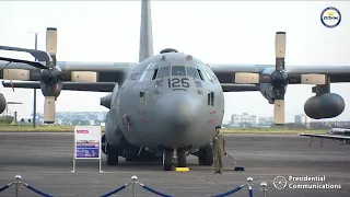 Inspection of Newly Delivered Air Assets and Talk to Troops 2/12/2021