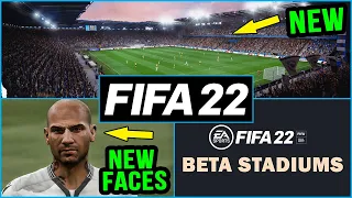 FIFA 22 NEWS | NEW CONFIRMED Stadium, Real Faces, Beta Stadiums & Additions