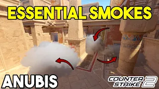 All Smokes You Need To Know On Anubis For CS2