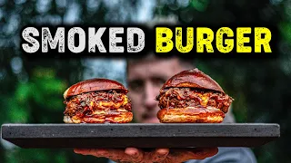BURGER Z DYMEM NA WYPASIE - Smoked Burger - Foxx Gotuje