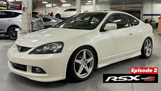 2006 Acura RSX Type-S DC5 Build // No-Start Repair // Idle Issue // Tein Coilover Installed (Ep 2)