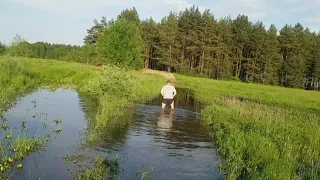 Открытие купального сезона, попытка добраться до пляжа.