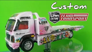 Custom Hot Wheels Team Transport LBWK Aero Lift #diecast #hotwheels #teamtransport #custom