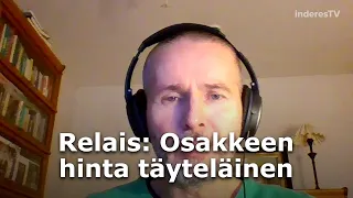 Relais: Osakkeen hinta täyteläinen