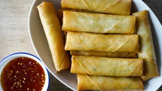 Spring Rolls aka Egg Rolls - The party snack that everyone loves!