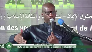 🔴DIRECT J 25 ALWAFA Darou Mouhty  Cledor Séne  Les ressources naturelles du Sénégal