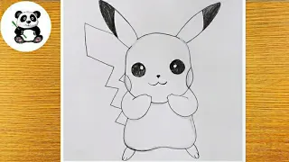 How to draw Pikachu Pokemon |Pokemon| taposhiarts