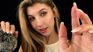 ASMR "Shh" "It's Okay" Gentle Affirmations + Hand Movements for Sleep & Relaxation