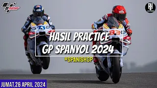 Hasil Motogp Hari ini~Hasil Latihan Bebas GP Spanyol 2024~PRACTICE GP Spanyol~Jadwal Motogp 2024