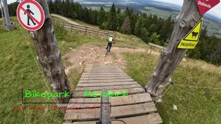 Downhill Bike Testing / Bikepark Mètabief Red Trail Dolomite Part 2 / 15.August.2023