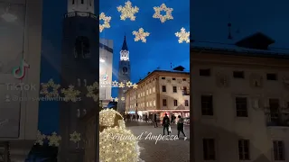 Cortina d’Ampezzo during the Holidays ❄️