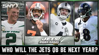 Bart Scott, Willie Colon, & Connor Rogers assess Jets QB situation heading into next season | SNY