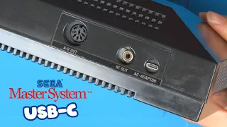 Is CleanPower the Easiest Master System USB-C Power Mod?