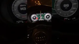 Audi RS3 acceleration