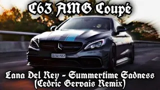 Lana Del Rey - Summertime Sadness Cedric Gervais Remix (Beauty Sunset + Mercedes C63 AMG Coupé) 4K