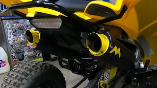 Monster Big 3 Raptor 700R | Startup and Revs!